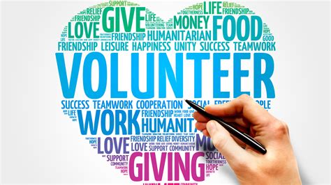 Volunteering .